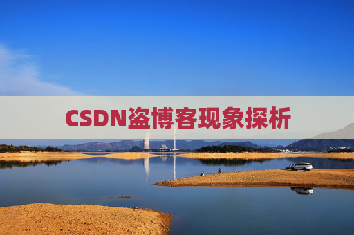 CSDN盗博客现象探析 CSDN盗博客现象探析
